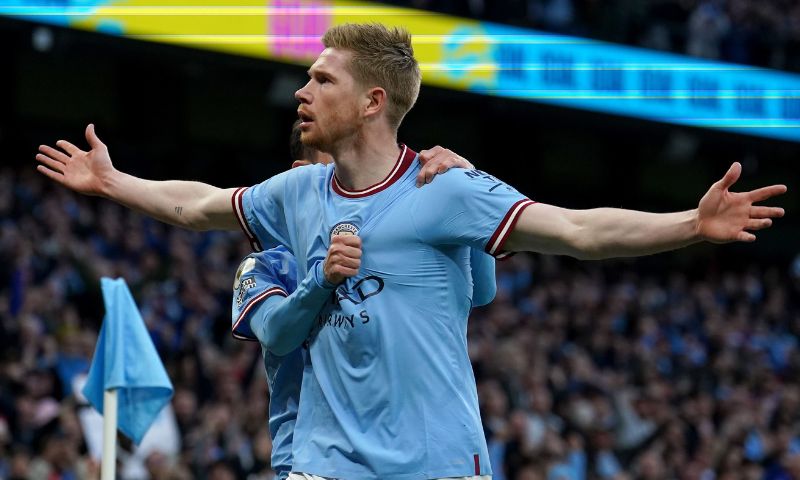 Số áo của Kevin De Bruyne là 17